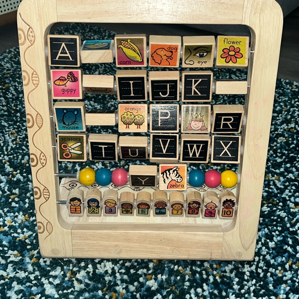 B. Battat Toys Wood ABC & 1-10